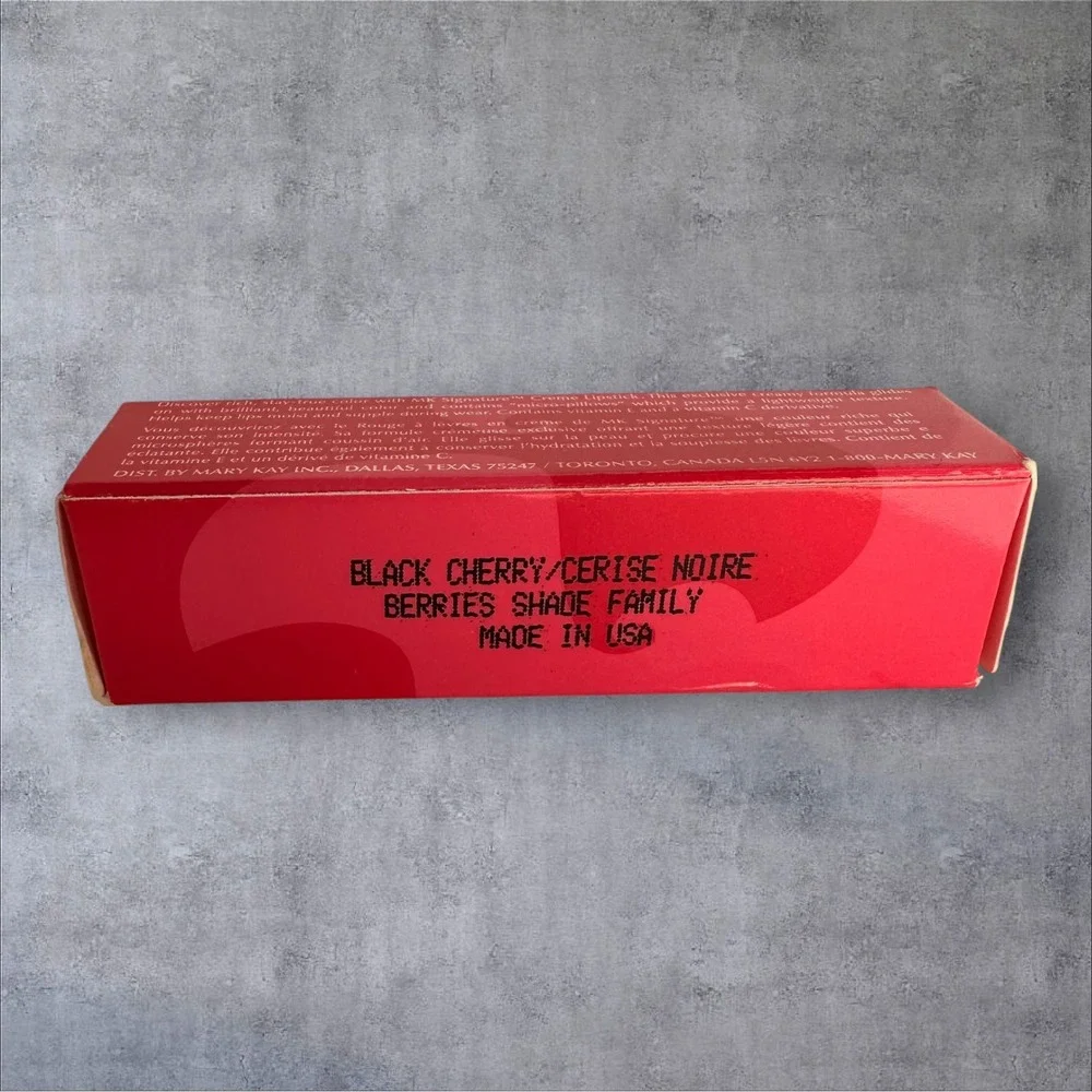 Mary Kay‎ MK Signature Lipstick Black Cherry 2348/234800 .13oz New Discontinued